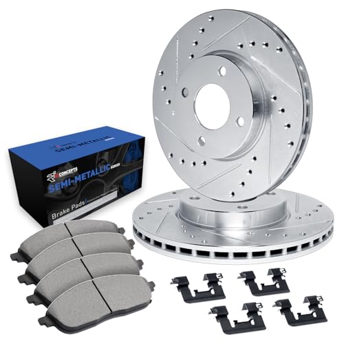 R1 Concepts Front Brake Kit Fits 1999-2002 Daewoo Lanos