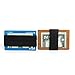 Grifiti Band Joes Pocket Wallet Super Slim Silicone Broccoli Band for Cards, License, Cash (Combo 2 Pack, Black)