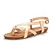 DREAM PAIRS Women's Bold Slingback Flat Sandals