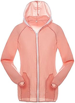 LUQUAN Quick Dry Fishing Shirt Uv/Sun Protection Hiking&Camping Shirt Women&Men Breathable Outdoor Shirt Pink Xxl