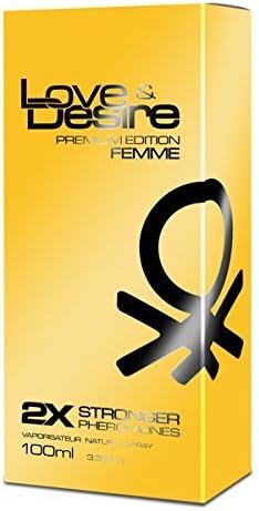 Love & Desire GOLD PREMIUM EDITION Pheromones for Women 100ml NEW AMAZING FRAGRANCE !!! Attract Handsome Men - Image 3