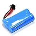 UdiRC Part UDI002-14 Battery 2x3.7V 1500mAh SM4P Plug for UDI002 RC Racing Boat