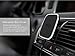 Qi Wireless Charger, SANMIN Air Vent Magnetic Car Mount Wireless Charging Pad for Qi-enabled Devices (No adapter or car charger)