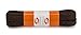 OrthoStep Flat Athletic Brown 54 inch Shoelaces 2 Pair Pack
