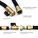 100ft Expandable Garden Hose - New Improved Flexible Water Hose with Heavy Duty Expanding Latex Core, Fabric Casing and 3/4 Solid Brass Connectors Fittings11