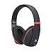 White Label AncStudio Bluetooth 4.0 Stereo Wireless Noise Cancelling 3.5mm Audio Input Headphones with Built in Mic - Black
