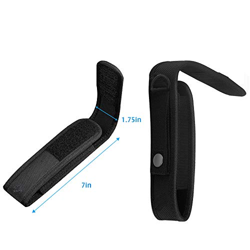 4Pack Flashlight Holster Carry Case Holder for 5"7" Flash Light Fenix
