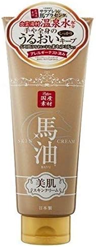 Lishan Bayu Horse Oil Skin Lotion Cream Type Citrus Tea Aroma 200g Japan Import