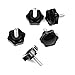 BCP 5-Piece Plum Blossom Shape 20mm ThrKnmbip Knobs Thumb Screw for Machinery Latche'