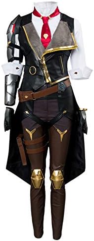 Women's OW Halloween Cosplay Costumes Ashe Sets Party Dress Up Outfit