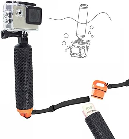 Waterproof Floating Hand Grip Stick Floatable Handle Mount Kit For GoPro Hero 2 3+ 4 5 Sport Camera Summer Swimming Surfing Water Game