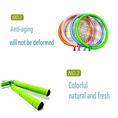 image for Forevive Children's Badminton Racket Badminton Set Double Racket, Ligh