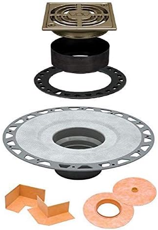 Schluter Kerdi Drain Brushed Nickel PVC Version