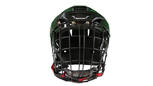 Rodeo Hard Bull Riding Protective Rodeo Helmet Combo (Medium 6 1/2-7 (52cm - 56cm))