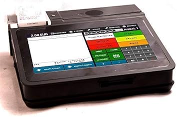 10 All In One Mini Kasse Mit Bondrucker Und Kundenanzeige Fur Einzelhandel Und Lieferservice Kiosk Imbiss Zeitungskiosk Laden Tse Konform Gdpdu Gobd Amazon De Burobedarf Schreibwaren