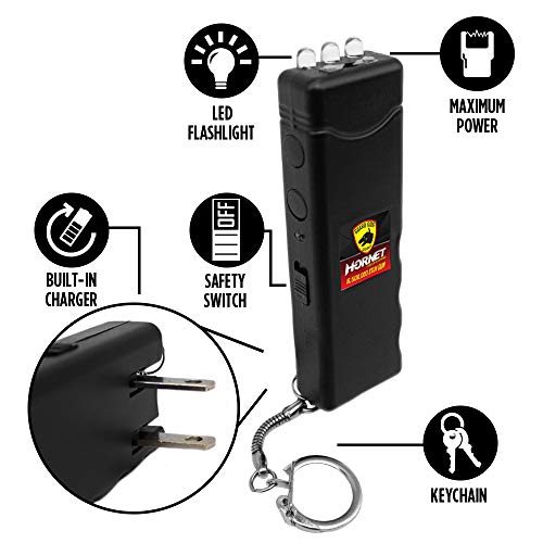 Guard Dog Security World's Smallest Stun Gun Keychain with Mini LED Flashlight Mini