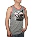Feline Freedom Kitty Cat with Sunglasses Graphic Men's Tank Top