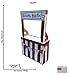 Advanced Graphics Kissing Booth Life Size Cardboard Cutout Standup