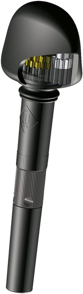 Wittner 3/4-4/4 Medium Finetune Cello Peg, Black