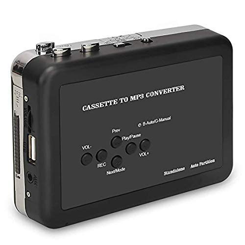 Rybozen Cassette Player , Portable Converter Recorder Convert Tapes to