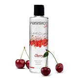 Passion Lubes Passion Licks Cherry Water Based Flavored Lube, 8 Ounce