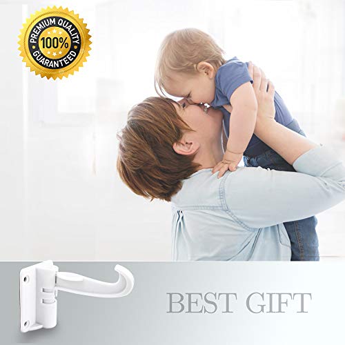 5-Pack-Newest-Kitchen-Cabinet-Locks-Child-Safety-Baby-Proofing-Cabinets-Latches-and-Drawers-UPGRADED-3M-Adhesives-Installation-without-Drilling-Screws-No-Key-White