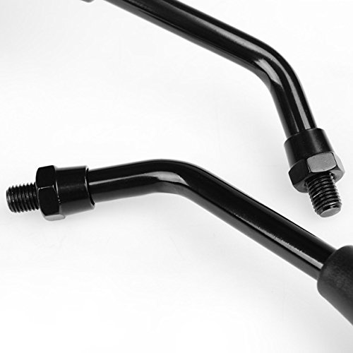 Universal For KTM 1190 Adventure Pair Motorcycle Bike Rear View Side Mirror w/8mm 10mm Thread Black New
