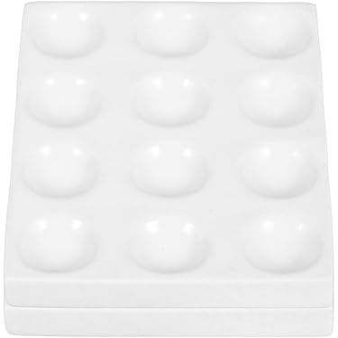 2Pcs Depressions Porcelain Spot Plate 6 Wells White Porcelain Spotting Reaction Plate For Laboratory Experiment Chemical Testing 48b3f3cf A7af 4087 B759 13bf587b0b8e.4b04bc4b59c24301908a65b320c7275d - View #3