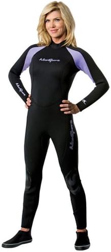 Neosport 3/2mm Men's Neoprene Back Zip Jumpsuit
