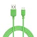 EZOPower Extra Long 10ft Green Micro-USB 2 in1 Sync and Charge USB Data Cable for Samsung, HTC, LG and Other Any Micro USB Powered Device