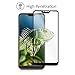 kalibri Tempered Glass Screen Protector - Curved Display Film Compatible with Xiaomi Redmi 6 Pro/Mi A2 Lite - Black Frame