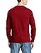Soffe Mens Long-Sleeve Cotton T-Shirt, Cardinal, Medium