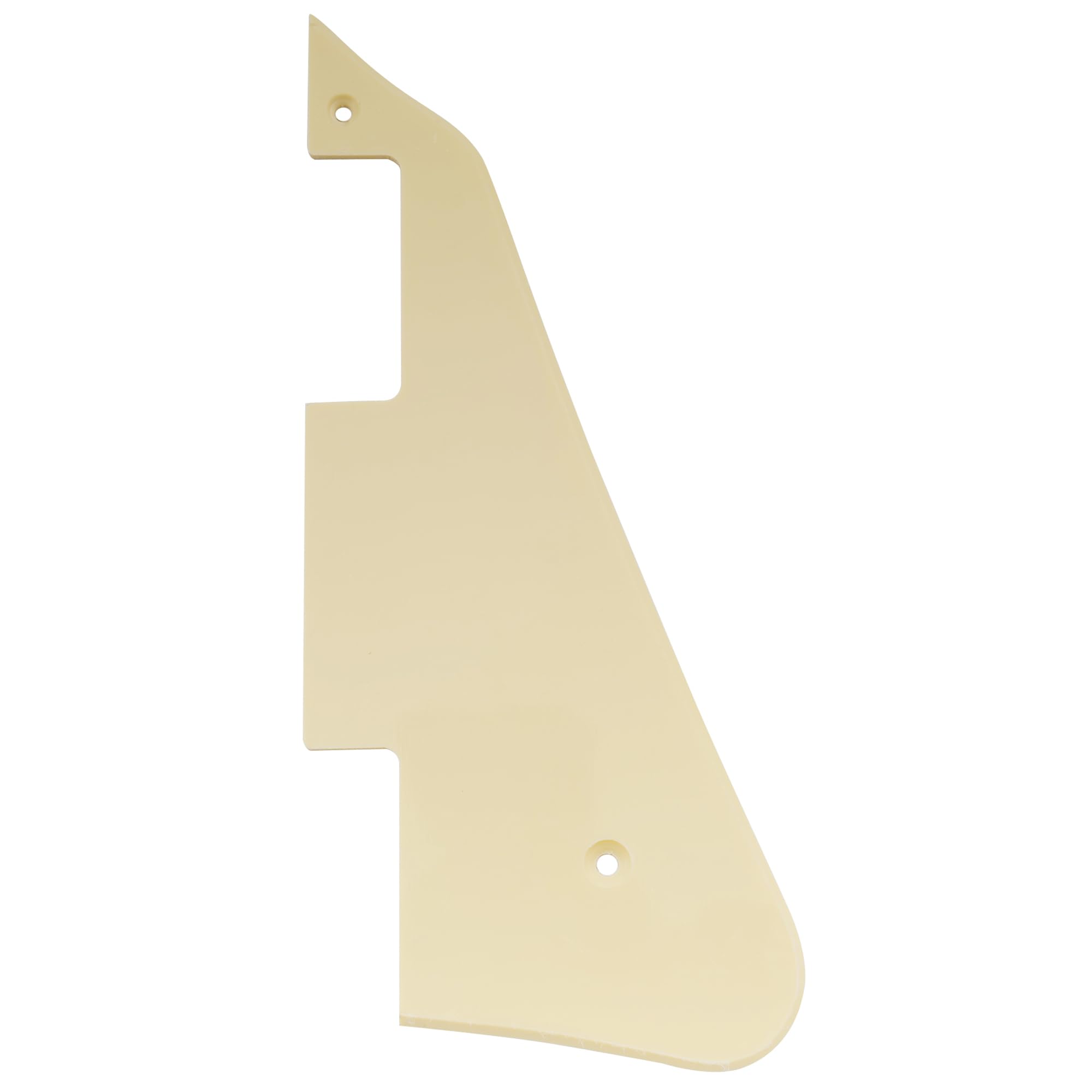 Musiclily LP Guitar Pickguard Scratch Plate for USA Les Paul Modern Style Electric Guitar,1Ply Cream