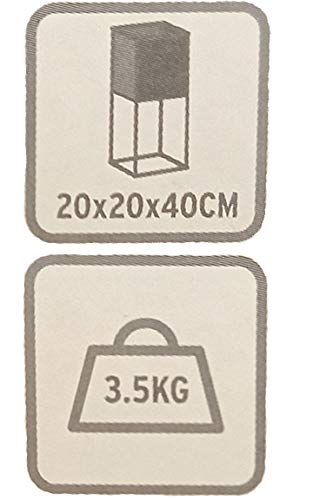 Bada Bing Blumenständer Pflanzgefäß Auf Ständer Ca. 40 x 20 x 20 cm Schwarz Eisen Pflanzkasten Blumenkasten 72 – Bild 3