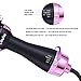 Upgraded Hot Air Hair Brush, Ohuhu Hair Dryer Brush 4 in 1 Electric One Step Hair Blow Comb Volumizer with Negative Ions for Hair Dryer, Styling, Curler and Straightener Valentine’s Day Giftthumb 3