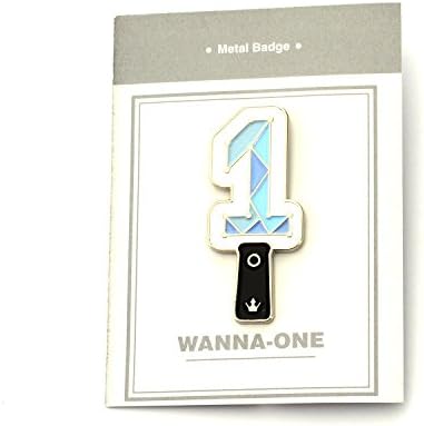 KPOP LIGHT STICK METAL BADGE PIN wanna one