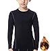 LANBAOSI Boys&Girls Fleece Thermal Long Sleeve Compression Underwear T-Shirtthumb 1