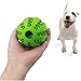 IQ Treat Ball [Chew Toy] FOR DOGS & CATS [Dental Treat][Bite Resistant] Durable Non Toxic- BPA FREE-Strong Tooth Cleaning for Pet Training/Playing/Chewing, [Enhace your Pets Playing Experience Now!]