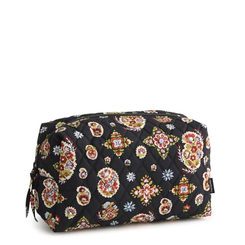 Premium Cotton Large Cosmetic Makeup Bag, North Star Sky, One Size