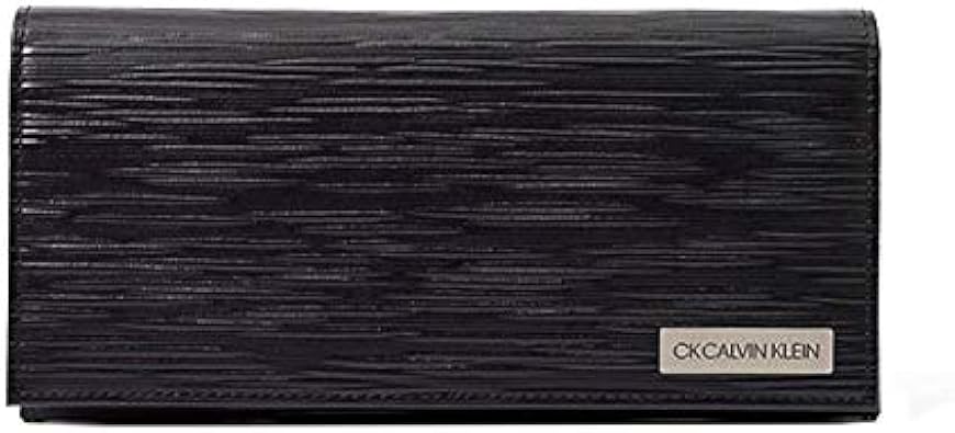 Amazon Co Jp カルバンクライン 財布 かぶせ ウォレット 長財布 タット2 クロ 服 ファッション小物
