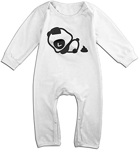Pooping Panda Baby Onesie Romper Jumpsuit Bodysuits