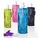 Topicker Brand And New Liquor Bag Kit(3pcs) - Compact Reusable And Foldable Flask Set - Sneak Alcohol -Bike Bottle And Camping Botas And Flasks Random Color