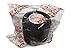 Vet Wrap Rap Tape (Black) (Single) (2 Inch x 15 feet) Self Adhesive Adherent Adhering Cohesive Flex Self Stick Bandage Grip Roll Dog Cat Pet Horse