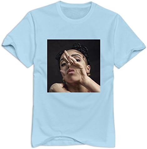 SkyBlue VAVD Mankind's M3LL155X O-Neck T Shirt Size XXL