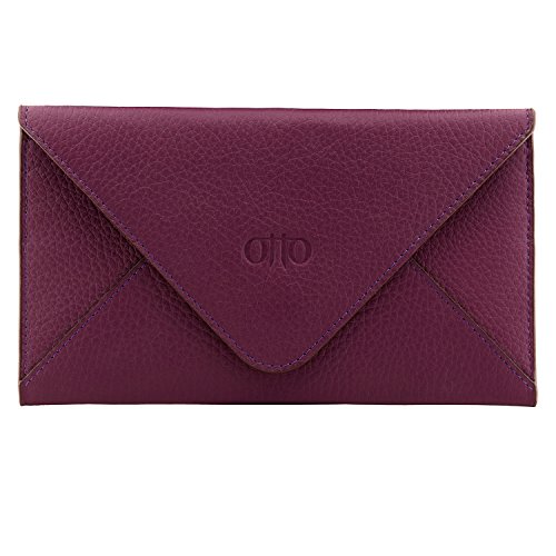 Otto Genuine Leather Wallet - Multiple Slots Money, ID, Cards, Smartphone, RFID Blocking - Unisex