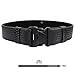 ROCOTACTICAL Basketweave Police Duty Belt, Web Duty Belt with Loop Liner