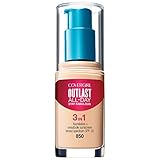 COVERGIRL Outlast All-Day Stay Fabulous 3-in-1 Foundation Creamy Beige, 1 oz (packaging may vary)