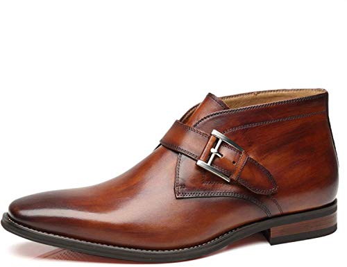 monk strap chukka boots