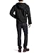 Dickies Men's Big-Tall Sanded Sherpa Lined Hooded Jacket, Black, Large