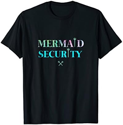 Mermaid Security T-ShirtMerman Mermaid Security T-Shirt T-Shirt